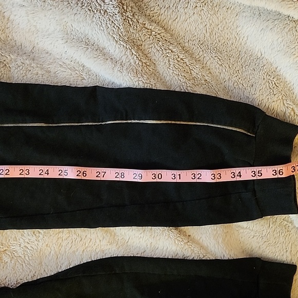 BEBE Black/Gold Jogger Sweat Pants - Picture 8 of 12